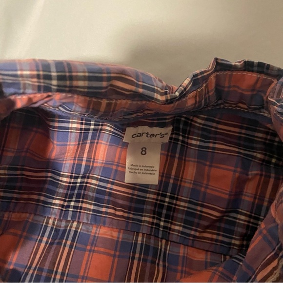 Carter’s Boys Button Up + Long Sleeve - Picture 2 of 3